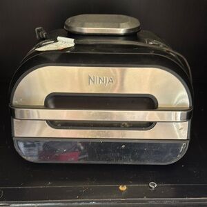 Ninja Black and Silver Countertop Appliance